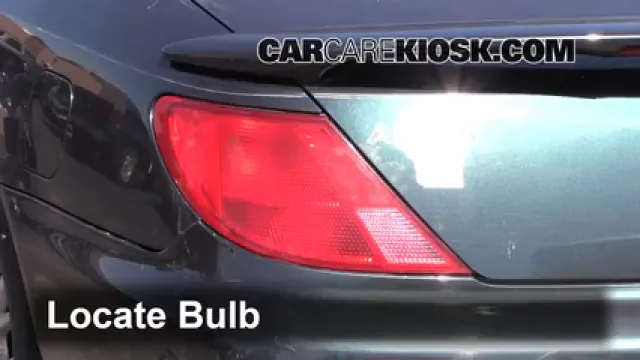 1999 Acura CL Premium 3.0L V6 Éclairage Feux de position arrière (remplacer ampoule)